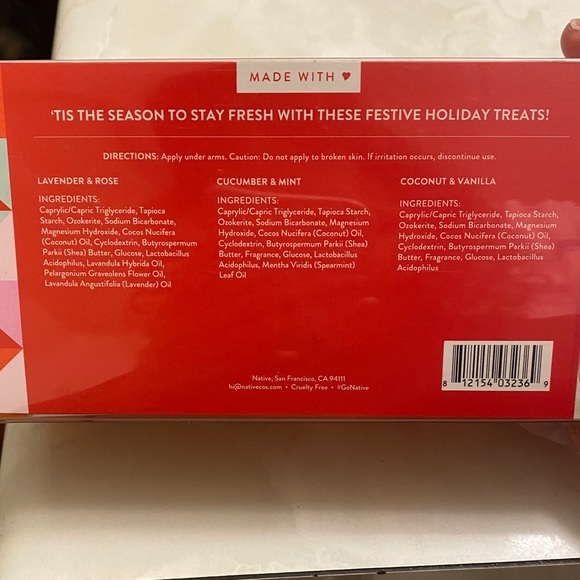 NATIVE ON-THE-GO DEODORANT TRIO - Picture 2 of 2